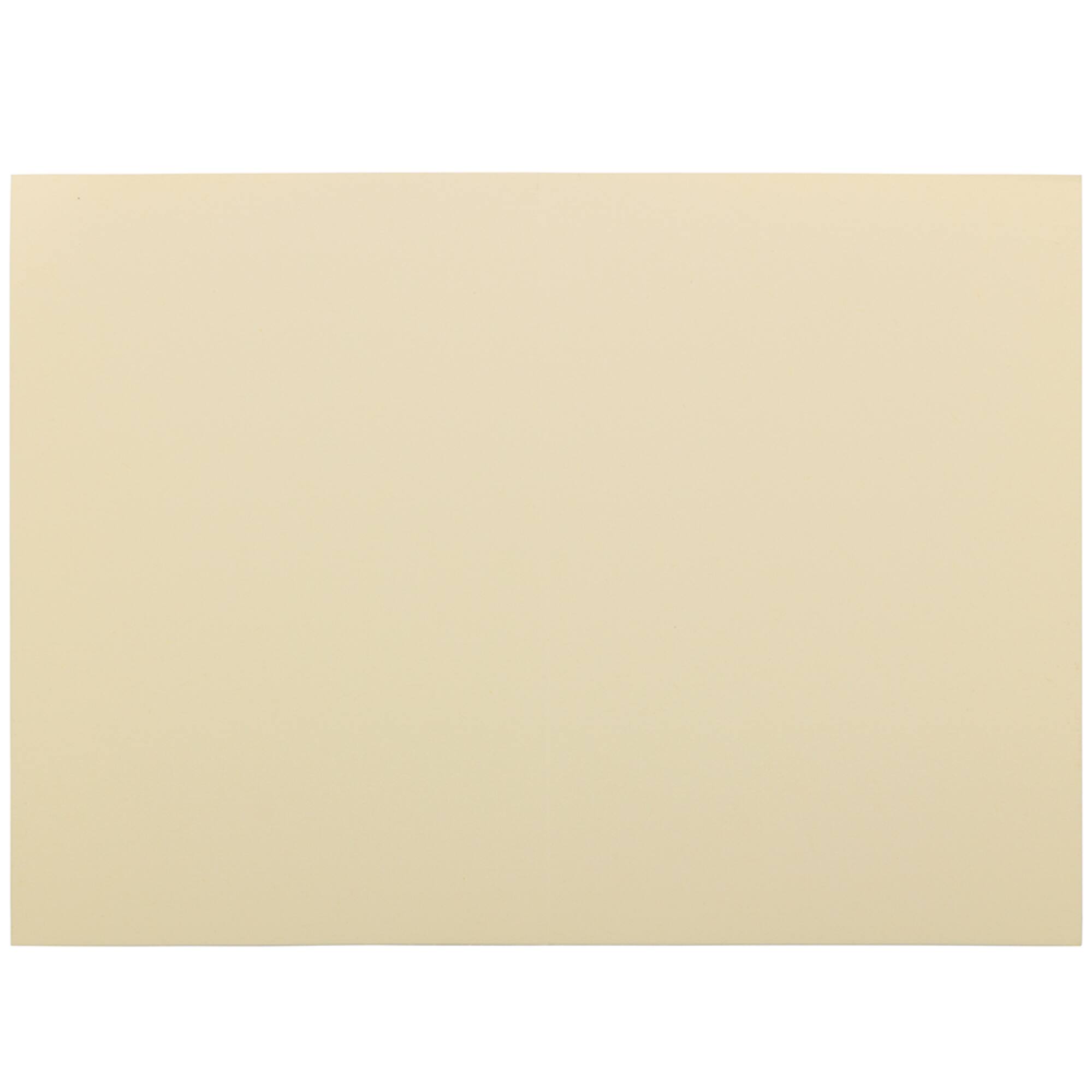 JAM Paper 4.62" x 6.25" Ivory Blank Foldover Cards